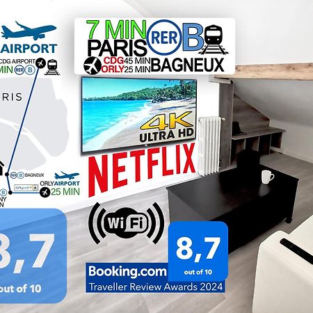 Bagneux Paris Confort Netflix Rer B Buitenkant foto